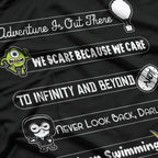 Iconic Motivational Character Quotes Inspiring Sayings T-Shirt