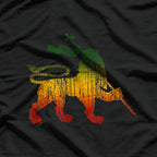 Lion of the Tribe of Judah: Rasta Reggae Jamaica T-Shirt