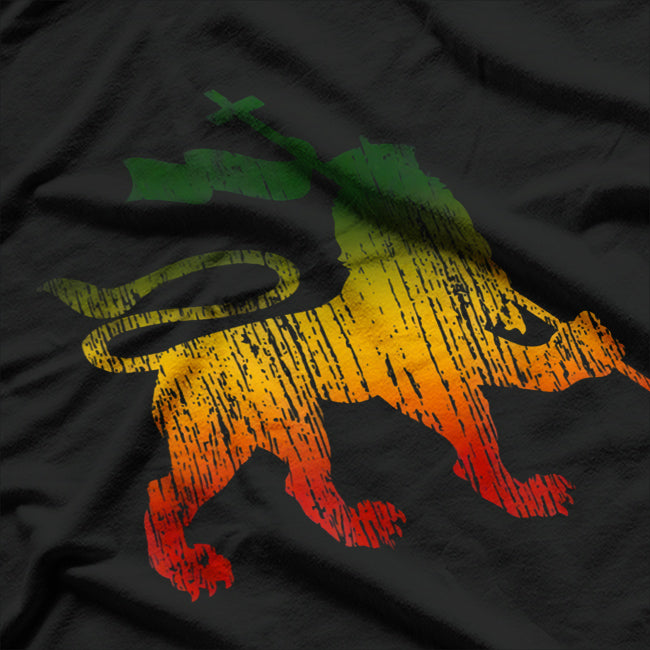 Lion of the Tribe of Judah: Rasta Reggae Jamaica T-Shirt