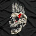 Punk’s Not Dead – Mohawk Skull Rebellion T-Shirt