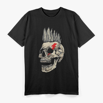 Punk’s Not Dead – Mohawk Skull Rebellion T-Shirt