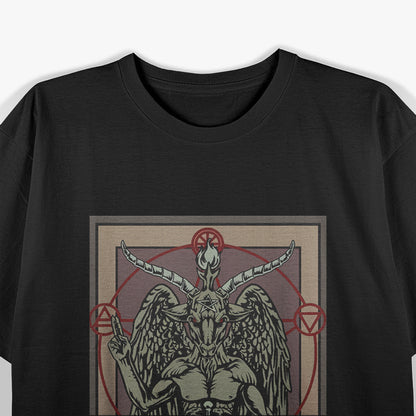 Baphomet Tarot - Embrace Gothic Mysticism T-Shirt