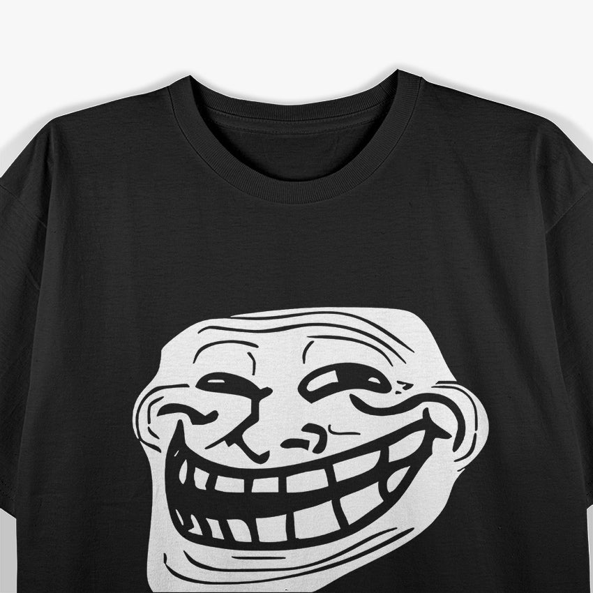 Troll Face Meme You Mad Bro Gamer Funny T-Shirt