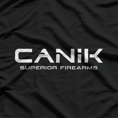 CANIK Superior Firearms Men's Black T-Shirt