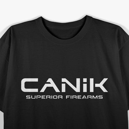 CANIK Superior Firearms Men's Black T-Shirt