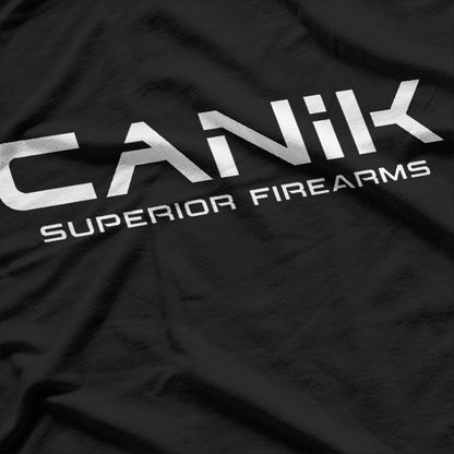 CANIK Superior Firearms Men's Black T-Shirt