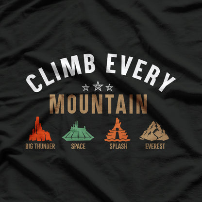 Climb Every Mountain - Space Adventure T-Shirt