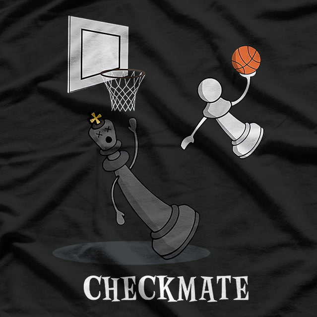 Checkmate Slam - Chess Meets Basketball T-Shirt