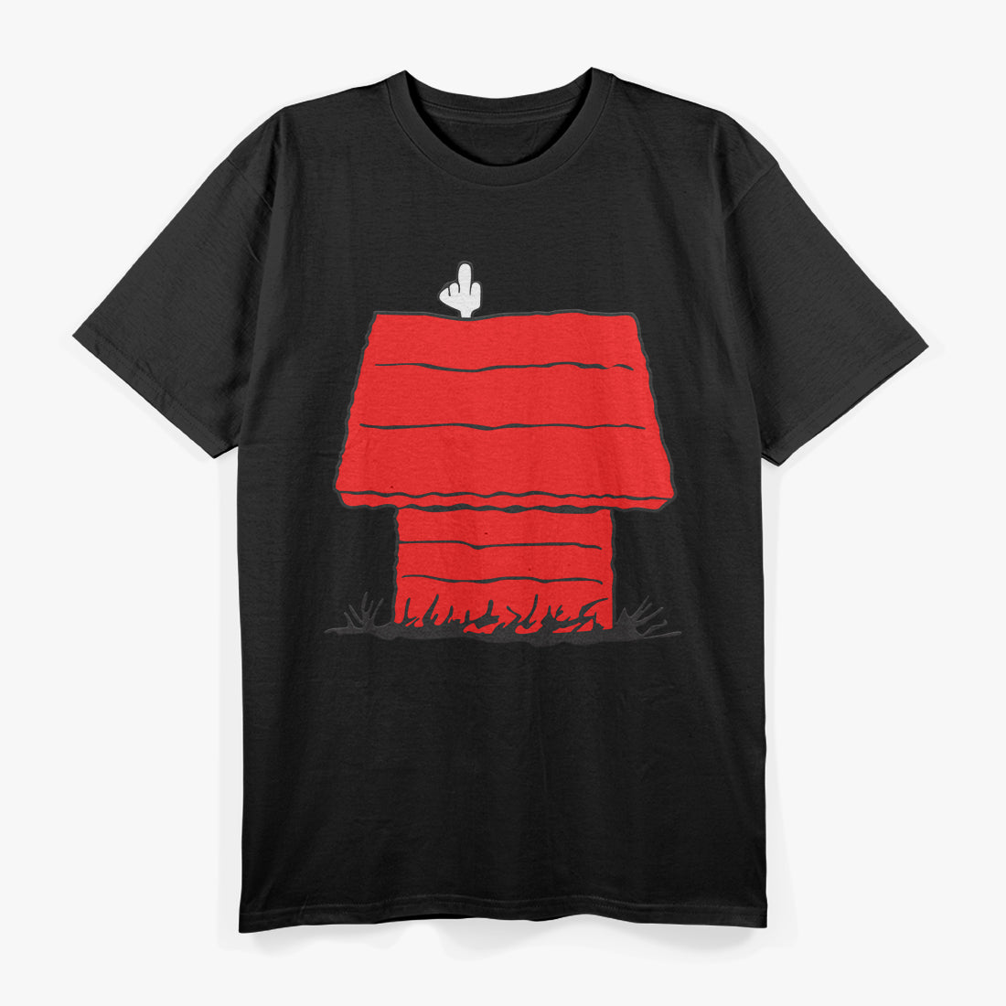 Funny Middle Finger Nerd Gamer Sarcastic Cool Retro Meme T-Shirt