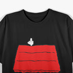 Funny Middle Finger Nerd Gamer Sarcastic Cool Retro Meme T-Shirt