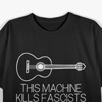 This Guitar Kills Fascists – Vintage Music Protest T-Shirt