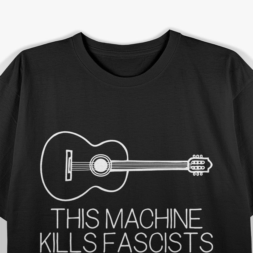 This Guitar Kills Fascists – Vintage Music Protest T-Shirt