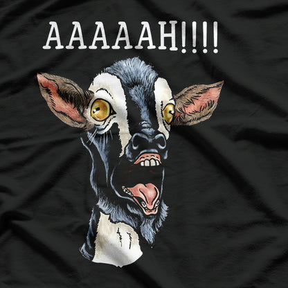 AAAH! Funny Goat Meme Scream Hilarious Farm Animal Humor T-Shirt