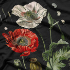 Botanical Poppies - Elegant Red Poppy Design T-Shirt