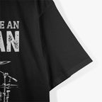 Never Underestimate an Old Man with a Drum Set Funny Drummer T-Shirt