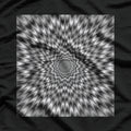 Mind Trick – Optical Illusion Eye, Magic Flower Shape T-Shirt