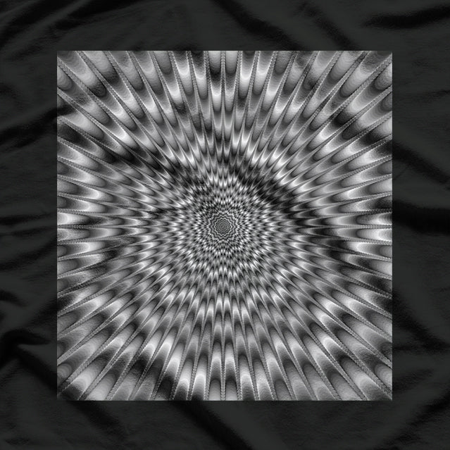 Mind Trick – Optical Illusion Eye, Magic Flower Shape T-Shirt