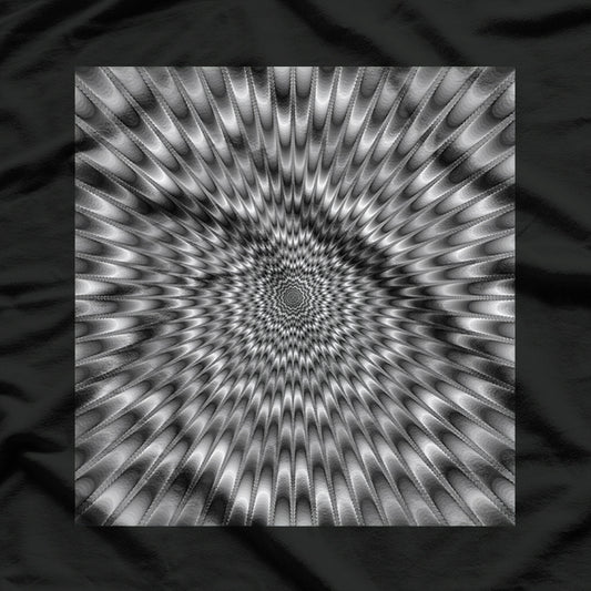 Mind Trick – Optical Illusion Eye, Magic Flower Shape T-Shirt
