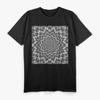 Mind Trick – Optical Illusion Eye, Magic Flower Shape T-Shirt