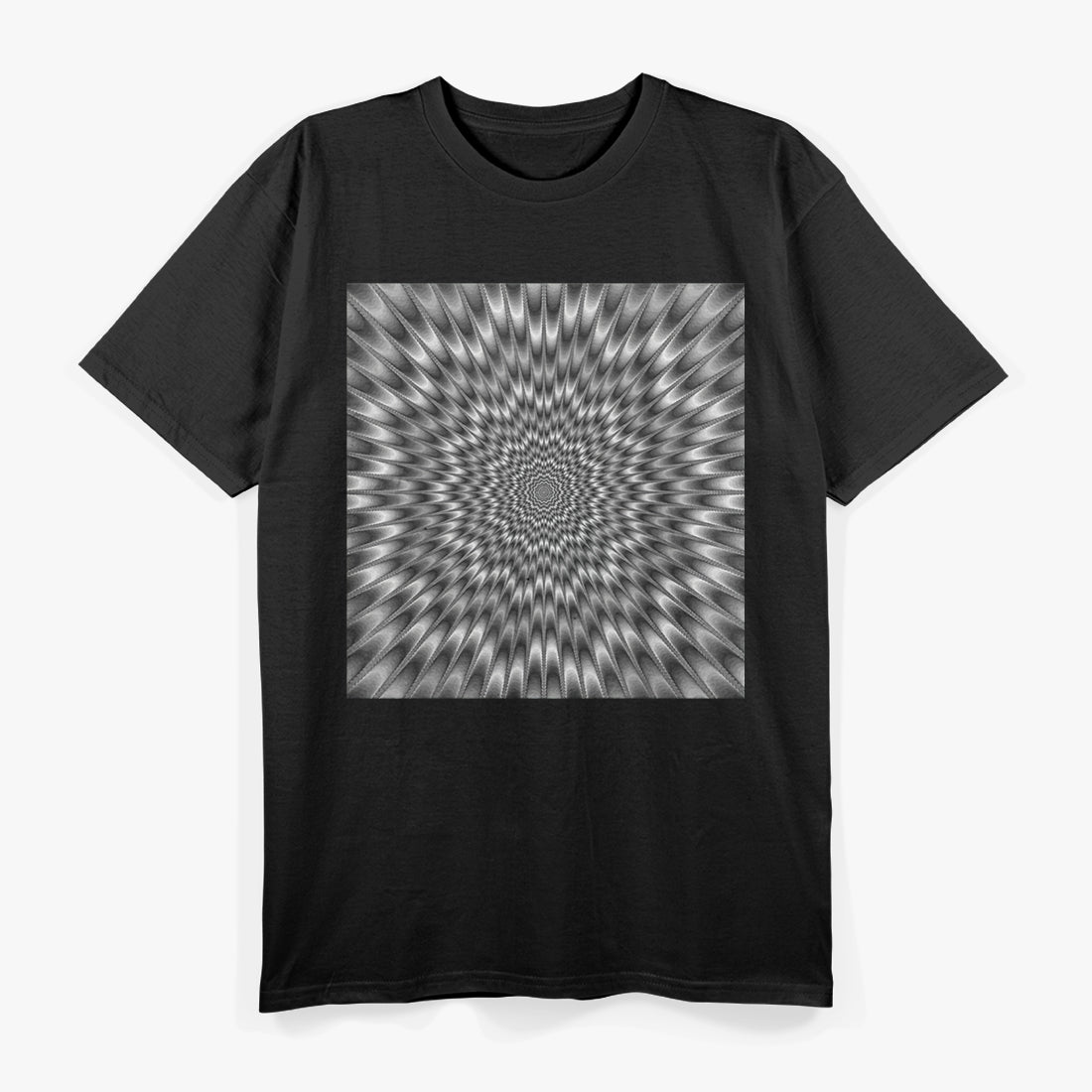 Mind Trick – Optical Illusion Eye, Magic Flower Shape T-Shirt