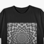 Mind Trick – Optical Illusion Eye, Magic Flower Shape T-Shirt
