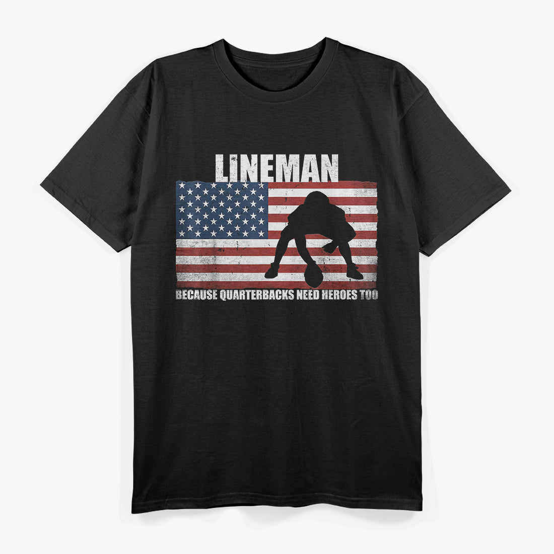 Football Lineman Sports Enthusiast T-Shirt