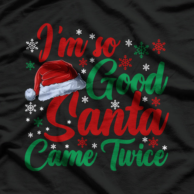 Naughty Christmas Humor Holiday T-Shirt