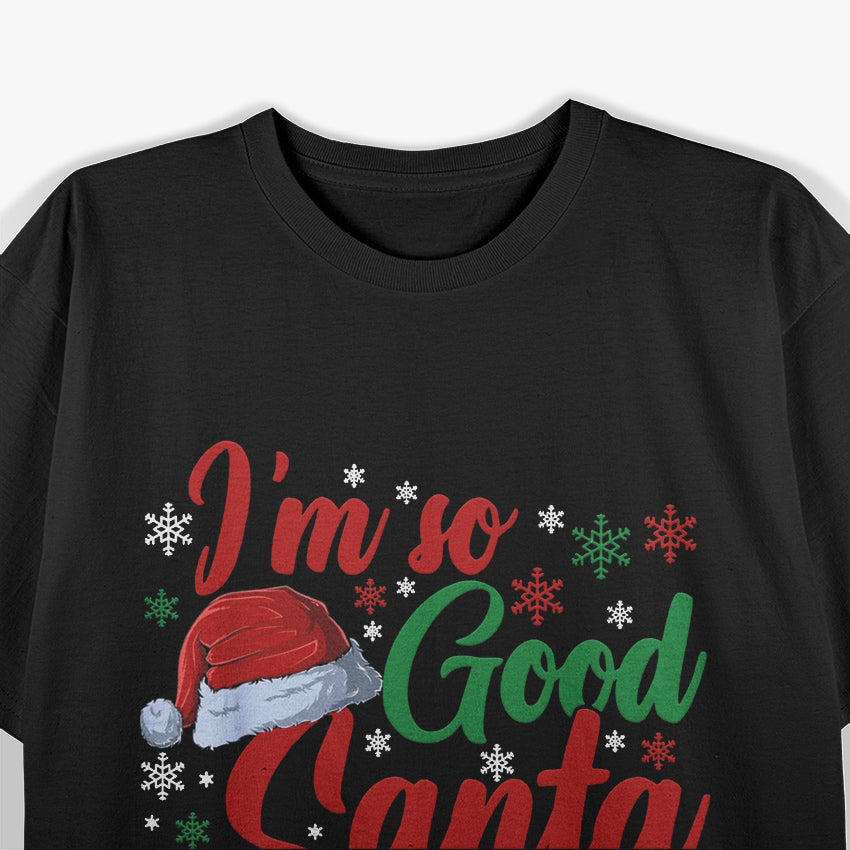 Naughty Christmas Humor Holiday T-Shirt