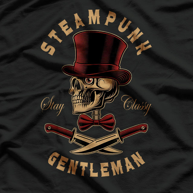 Steampunk Gentleman – Stay Classy Victorian-Inspired T-Shirt