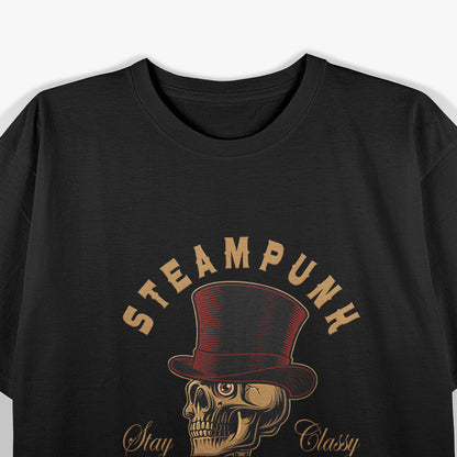 Steampunk Gentleman – Stay Classy Victorian-Inspired T-Shirt