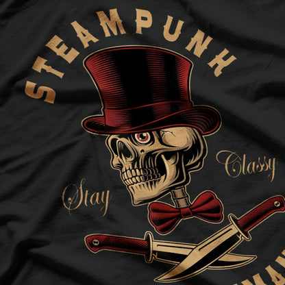 Steampunk Gentleman – Stay Classy Victorian-Inspired T-Shirt