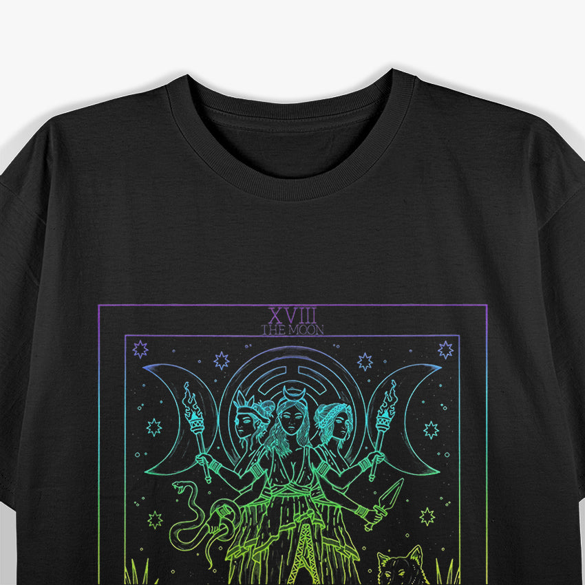The Goddess Hecate – Tarot Card Triple Moon Witch Hekate Wheel T-Shirt