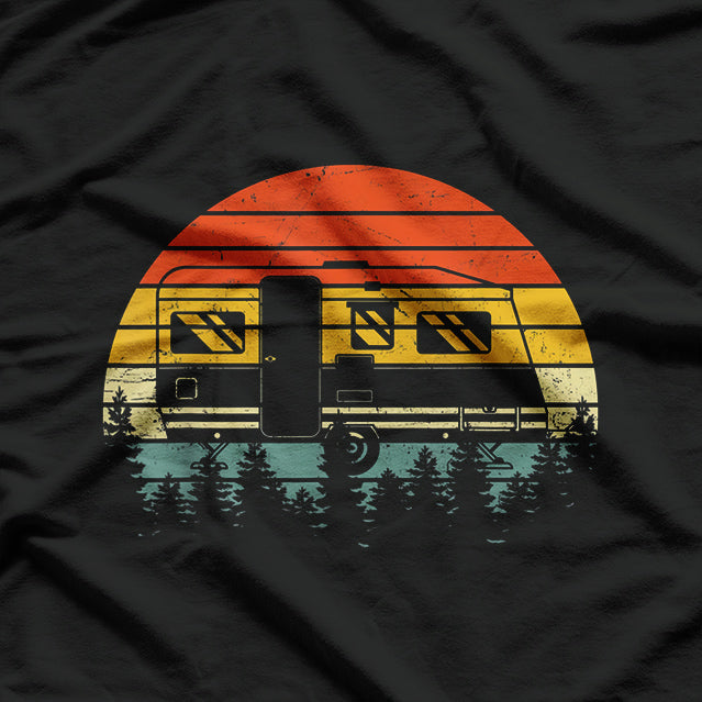 Vintage Retro Camping T-Shirt