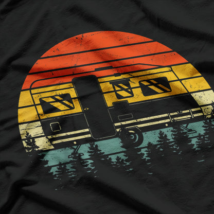 Vintage Retro Camping T-Shirt