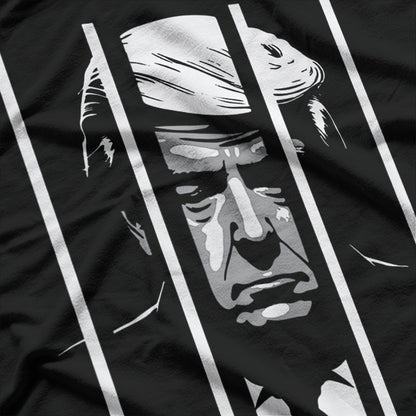 Funny Anti-Trump Trump Behind Bars Satire T-Shirt