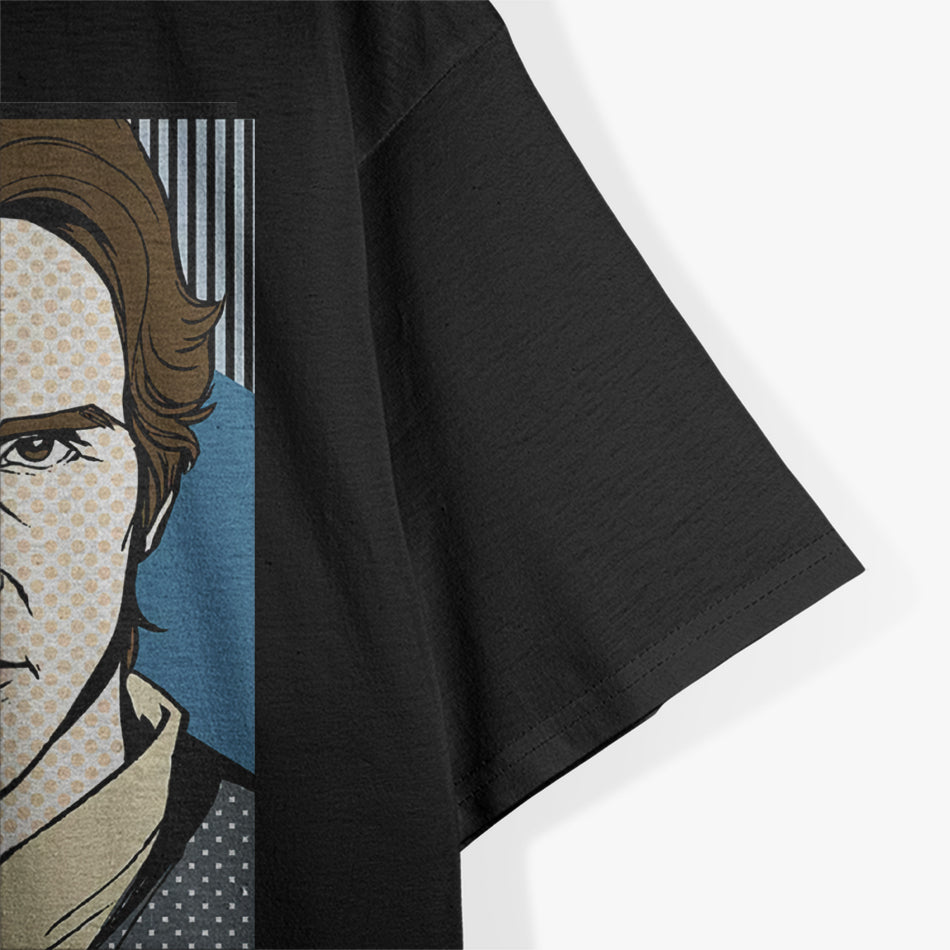 Funny Solo – "I Know" Pop Art Couples Graphic T-Shirt