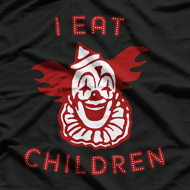 I Eat Children Funny Dark Humor Creepy Edgy Meme Sarcastic T-Shirt