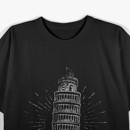 Leaning Tower Meme Funny T-Shirt