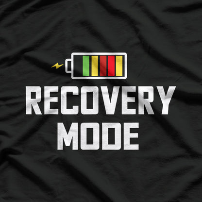 Recovery Mode Activated Get Well Soon Post Surgery Humor T-Shirt