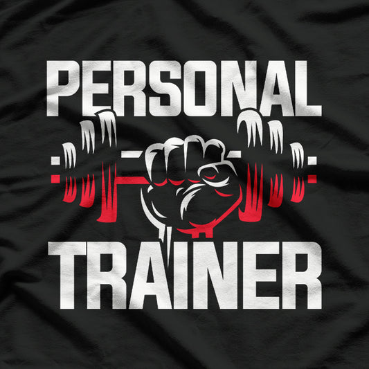 Funny Dumbbell Workout Gym Trainer T-Shirt