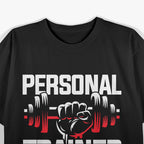 Funny Dumbbell Workout Gym Trainer T-Shirt