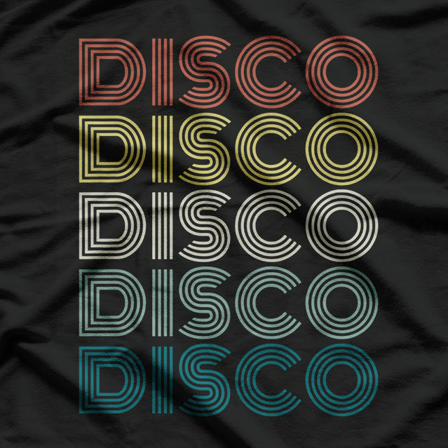 Vintage Retro Disco T-Shirt