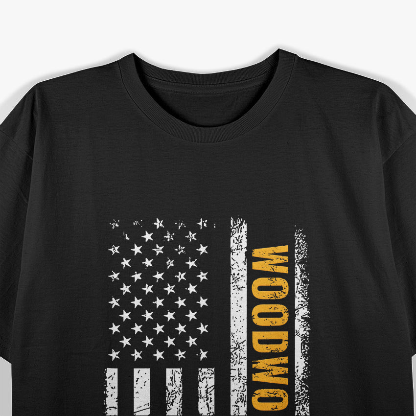 American Flag Woodworker - Carpenter T-Shirt