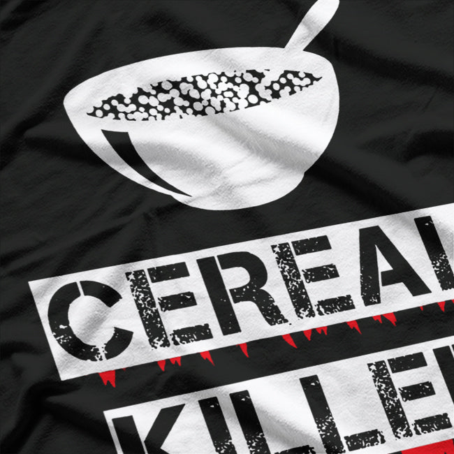Cereal Killer – Bowl of Cereal with Spoon for Breakfast Lovers T-Shirt