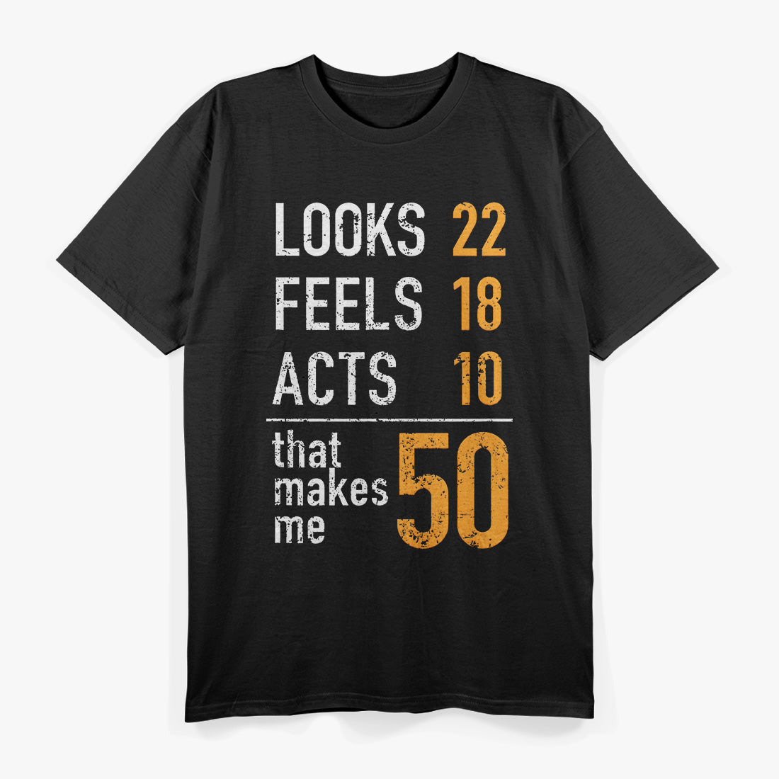 Funny 50th Birthday Gift Look & Feels Vintage T-Shirt