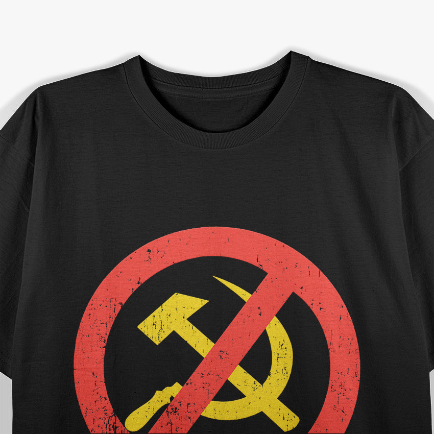 Funny Anti-Communist, Satirical Humor T-Shirt