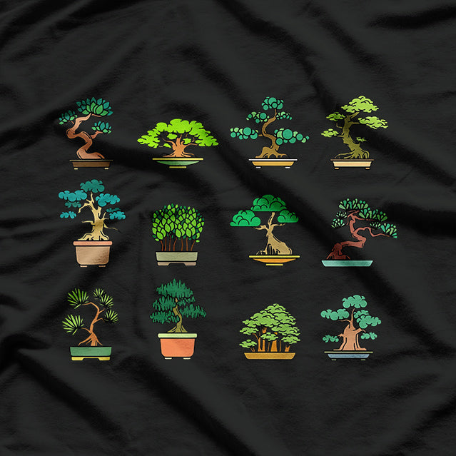 Funny Bonsai Tree Japanese T-Shirt