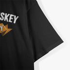 Funny Cigar Makes Me Happy Smoker Bourbon Whiskey Lover T-Shirt
