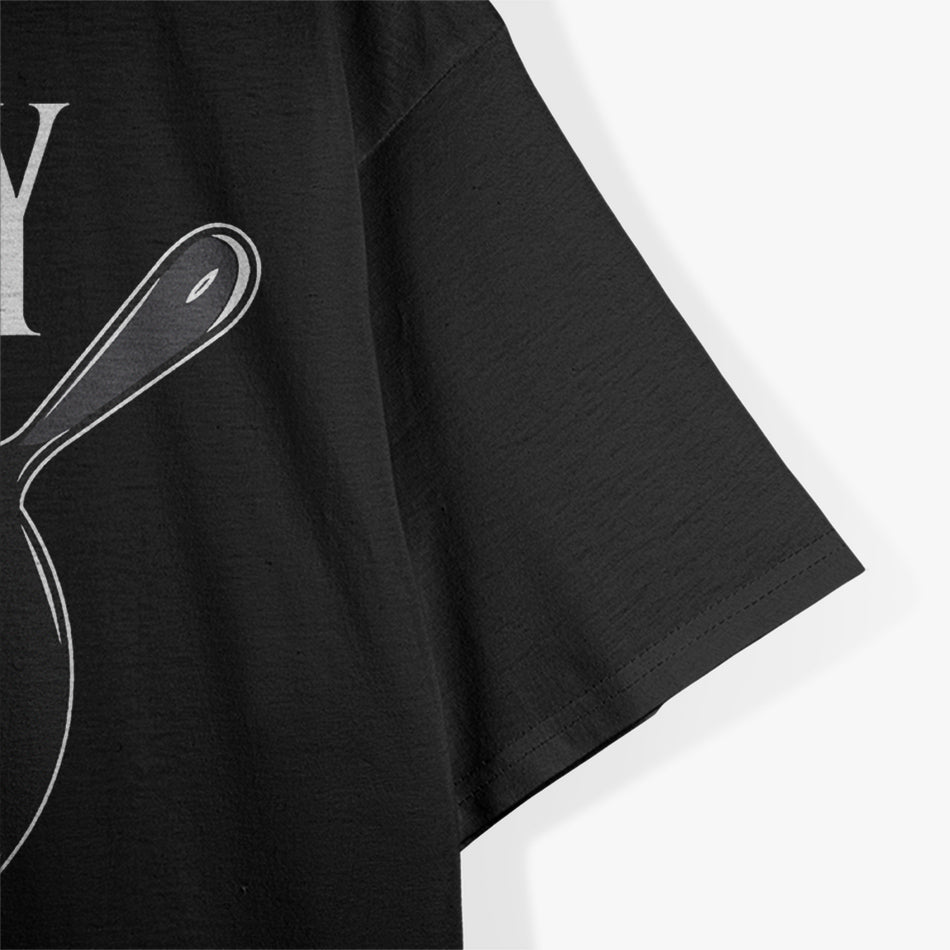 Heavy Metal Cast Iron Cookware Chef Funny Cooking T-Shirt