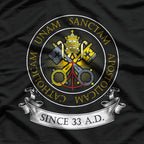 One Holy Catholic & Apostolic Church – Traditional Latin Faith T-Shirt